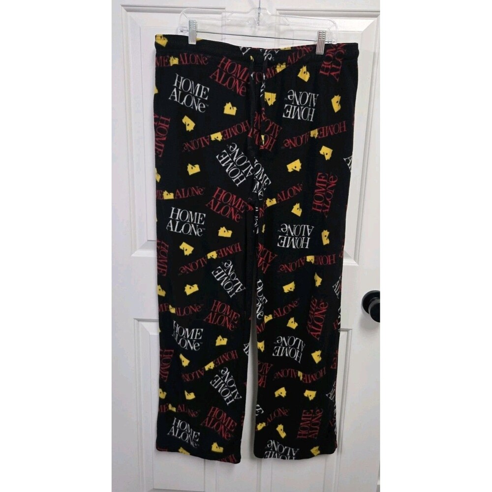 HOME ALONE logo Pajama fleece  Sleep Pants XL